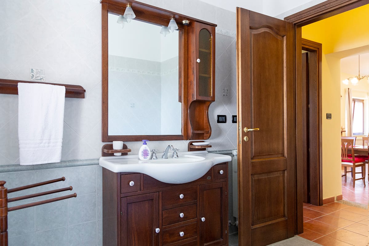 Bagno in stile tradizionale